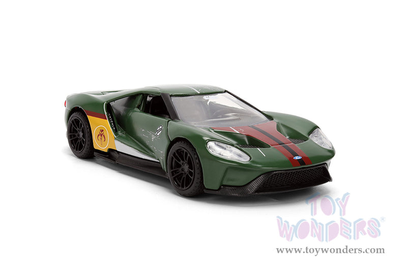 Load image into Gallery viewer, Hollywood Rides Star Wars - Ford GT Boba Fett 1/32 scale diecast Figure Jada Toys
