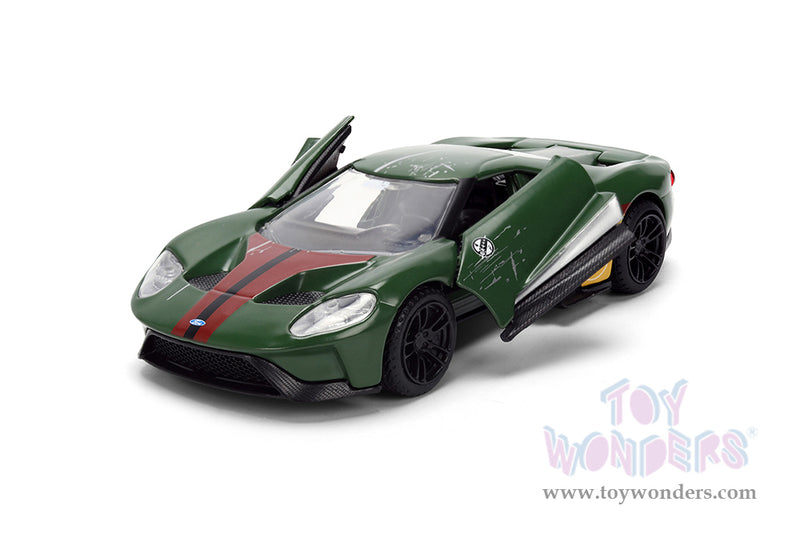 Load image into Gallery viewer, Hollywood Rides Star Wars - Ford GT Boba Fett 1/32 scale diecast Figure Jada Toys
