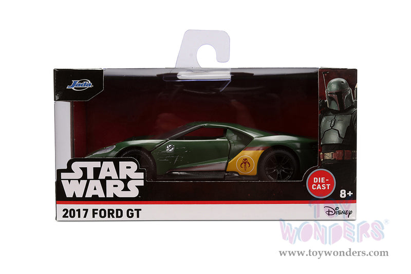 Load image into Gallery viewer, Hollywood Rides Star Wars - Ford GT Boba Fett 1/32 scale diecast Figure Jada Toys
