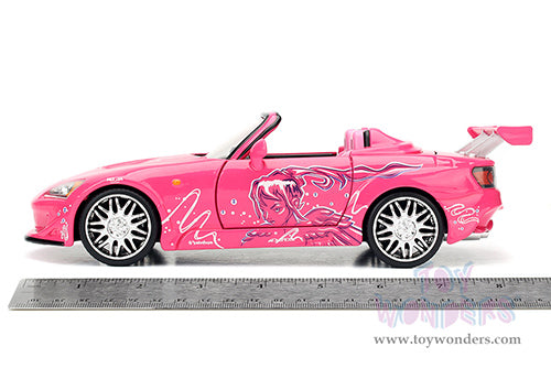 Jada Toys Fast & Furious - Twin Pack Brian's Nissan Skyline GT-R and Suki's Honda S20001/24 Scale Diecast Model Car