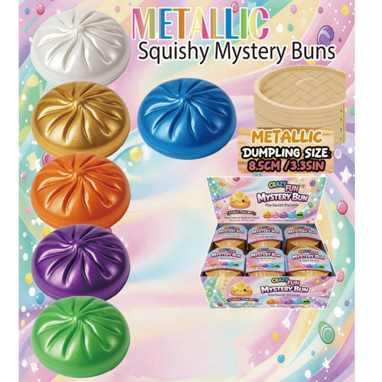 Squishy Dumpling Buns - Mystery 1Pc Sensory Fidget Toy