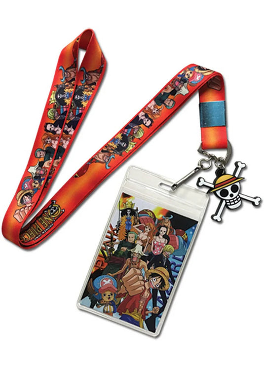 One Piece - Graduation Background Lanyard