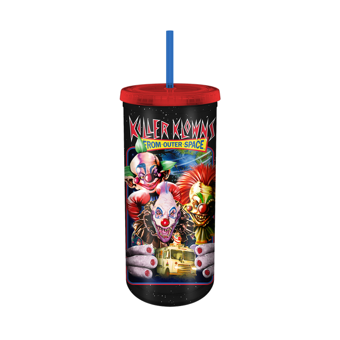 Silver Buffalo Killer Klowns Outer Space Trio 20oz Plastic Tall Cold Cup