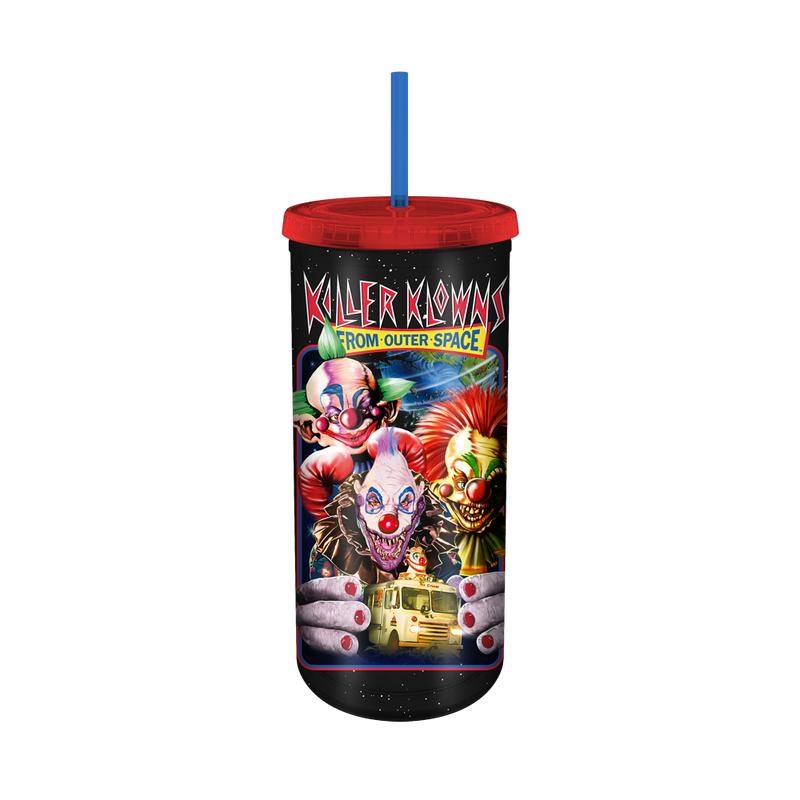 Chargez l&#39;image dans la visionneuse de la galerie, Killer Klowns Outer Space Trio 20oz Plastic Tall Cold Cup

