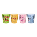 Winnie the Pooh Group Style 4pc 1.5oz Plastic Mini Cup Set