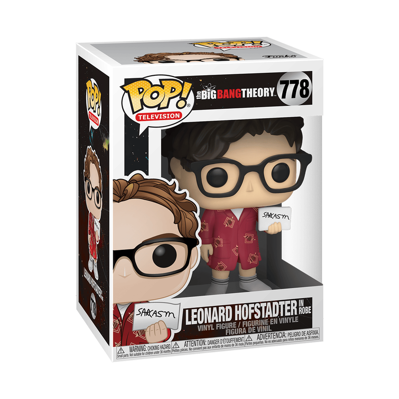 Load image into Gallery viewer, Funko POP! TV: The Big Bang Theory - Leonard Hofstadter in Robe
