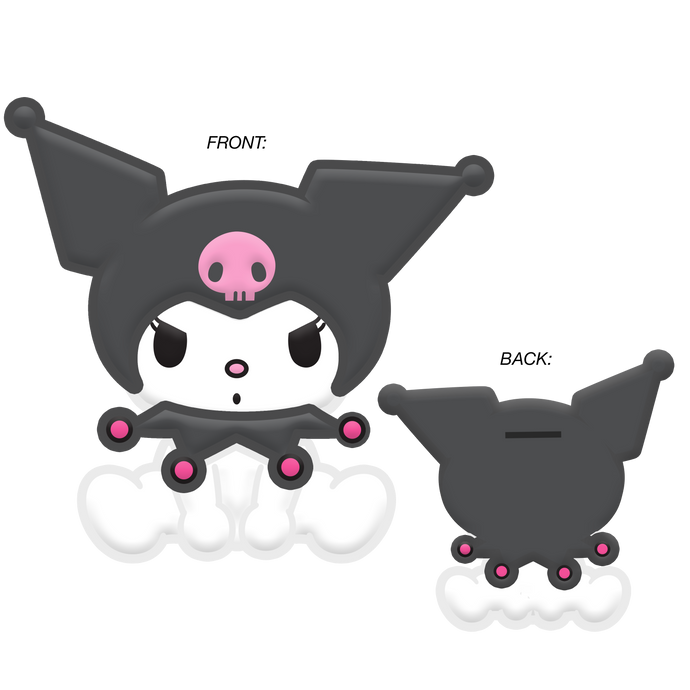 Sanrio - Kuromi Plush PVC Coin Bank