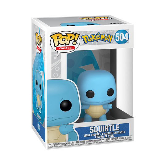 ¡Funko POP! Juegos: Pokémon - Squirtle