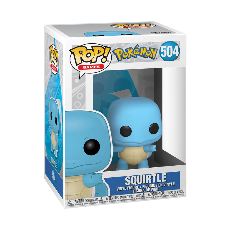¡Funko POP! Juegos: Pokémon - Squirtle