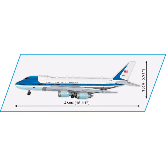 Cobi Boeing - 747 Air Force One Brick Toy