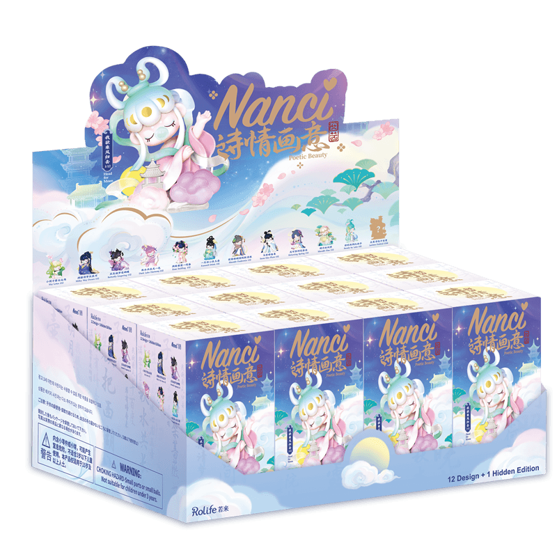 Chargez l&#39;image dans la visionneuse de la galerie, Robotime Nanci series Poetic Beauty Doll 1pc Mystery Box
