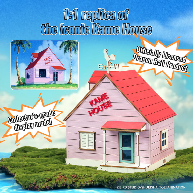Chargez l'image dans la visionneuse de la galerie, Puremind x Dragon Ball Z - Kame House DIY Miniature House Figure
