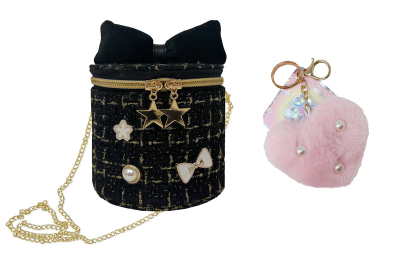 Load image into Gallery viewer, Hot Focus Tiny Mini Fashion Bag with Keychain Good Day Crossbody
