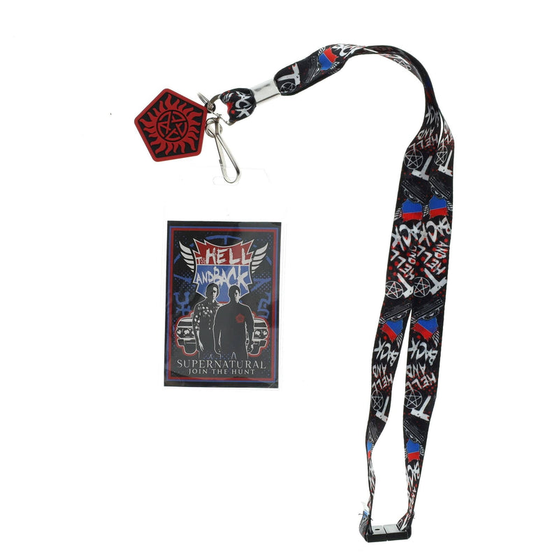 Cargue la imagen en el visor de la galería, Supernatural - Hell and Back Lanyard w/ Charm
