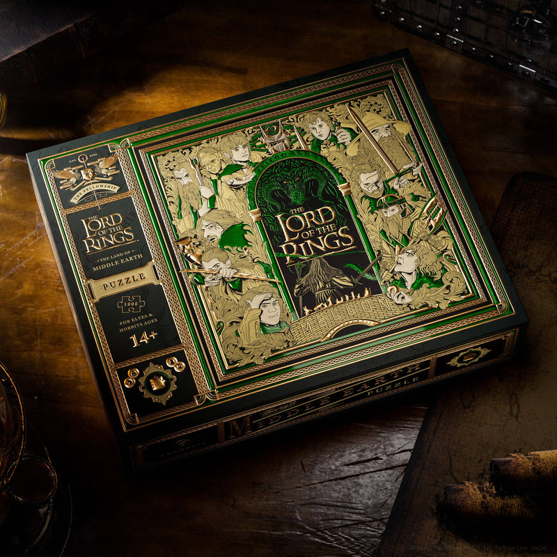 Cargue la imagen en el visor de la galería, The Lord of the Rings - Characters Jigsaw Puzzle

