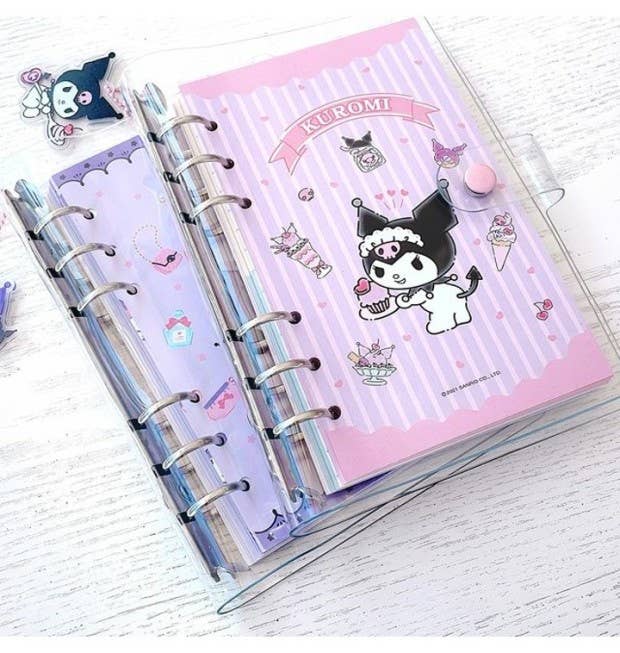 Load image into Gallery viewer, Sanrio - Perpetual Journal Planner NoteBook with Charm
