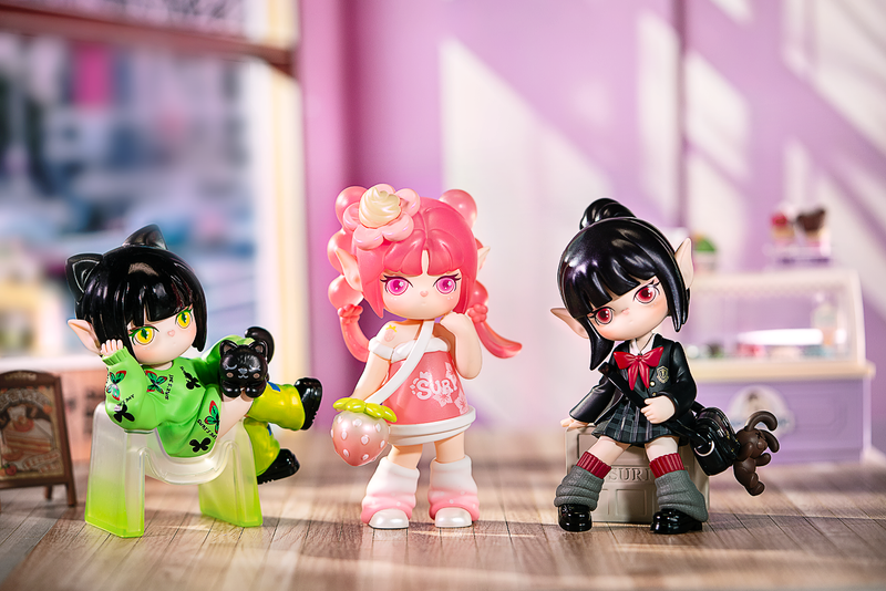 Chargez l&#39;image dans la visionneuse de la galerie, Robotime Rolife - Suri&#39;s Colorful Girls Figure Dolls 1pc Blind Box
