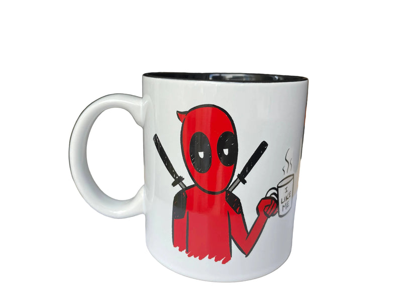 Load image into Gallery viewer, Silver Buffalo Deadpool - I Like Me 20oz Ceramic Mug
