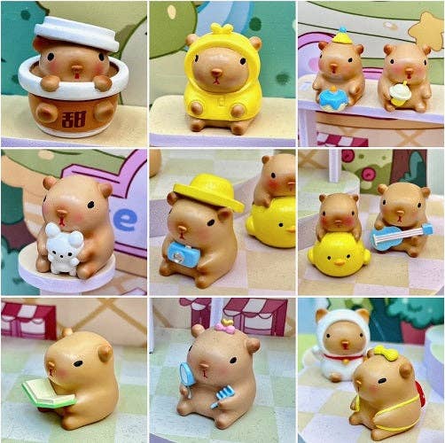 Load image into Gallery viewer, Capybara Miniatures Vol.1  Figurine 1pc Blind Box
