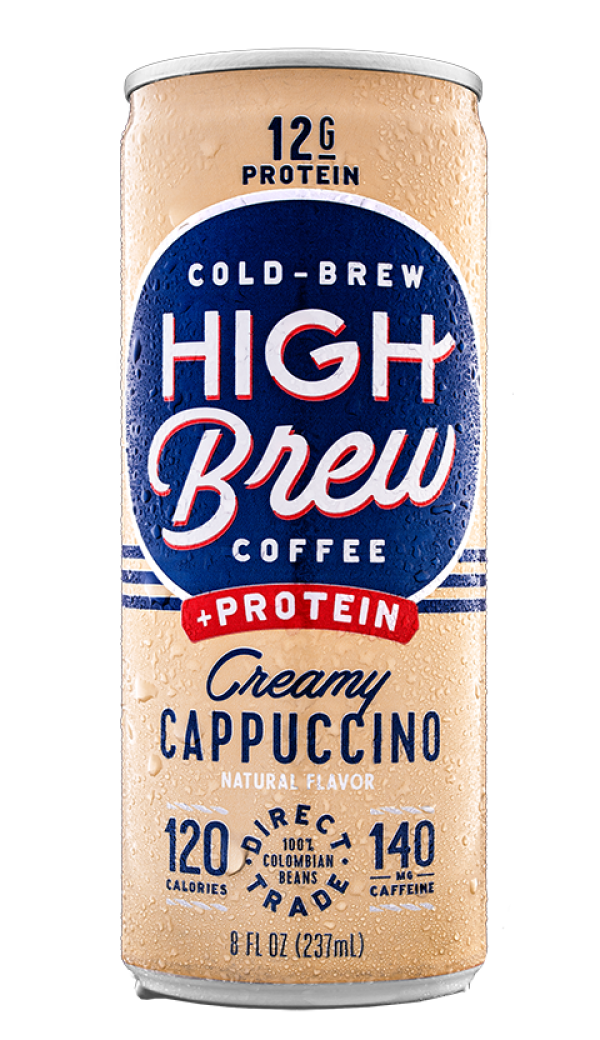 High Brew - Creamy Cappuccino +Protein Cold Brew Coffee