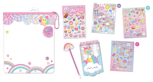 Hot Focus Rainbow Sticker Portfolio