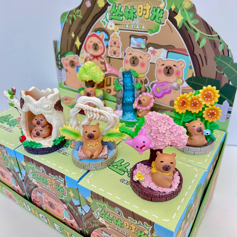 Cargue la imagen en el visor de la galería, BCmini Capybara - 1pc Forest Blind Box

