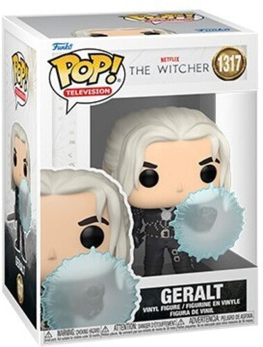 ¡Funko Pop! Televisión: Witcher S2 - Figura de vinilo Geralt (escudo)