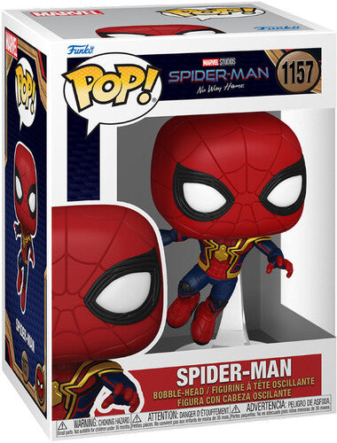 ¡Funko Pop! Figura de vinilo Spider-Man: No Way Home Leaping SM1