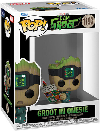 Cargue la imagen en el visor de la galería, POP Marvel: I Am Groot - Pijama corto de Groot con libro
