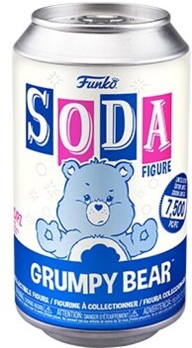 Funko Soda! Care Bears- Grumpy Bear With Chase Vinyl Figure