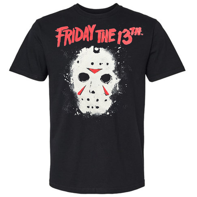 Cargue la imagen en el visor de la galería, Friday the 13th Jason Voorhees Hockey Mask Adult T-Shirt
