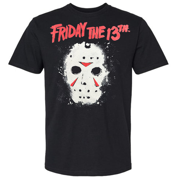 Friday the 13th Jason Voorhees Hockey Mask Adult T-Shirt