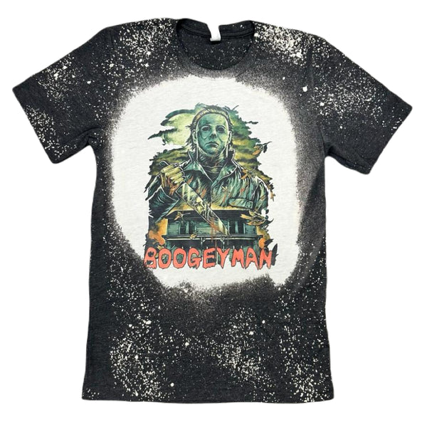 Michael Myers - Boogeyman Bleached Tie Dye T-Shirt