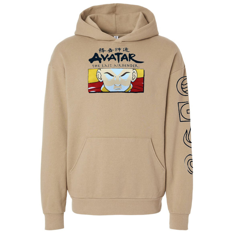 Cargue la imagen en el visor de la galería, Avatar The Last Airbender Pullover Graphic Sand Hoodie
