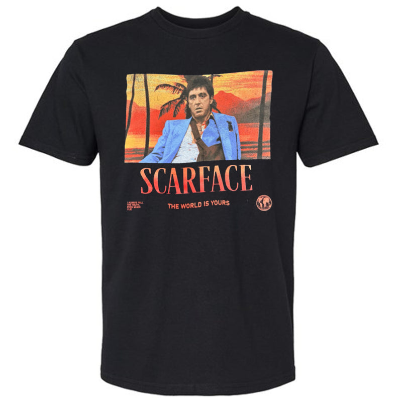 Chargez l&#39;image dans la visionneuse de la galerie, Scarface - The World Is Yours Adult T-Shirt
