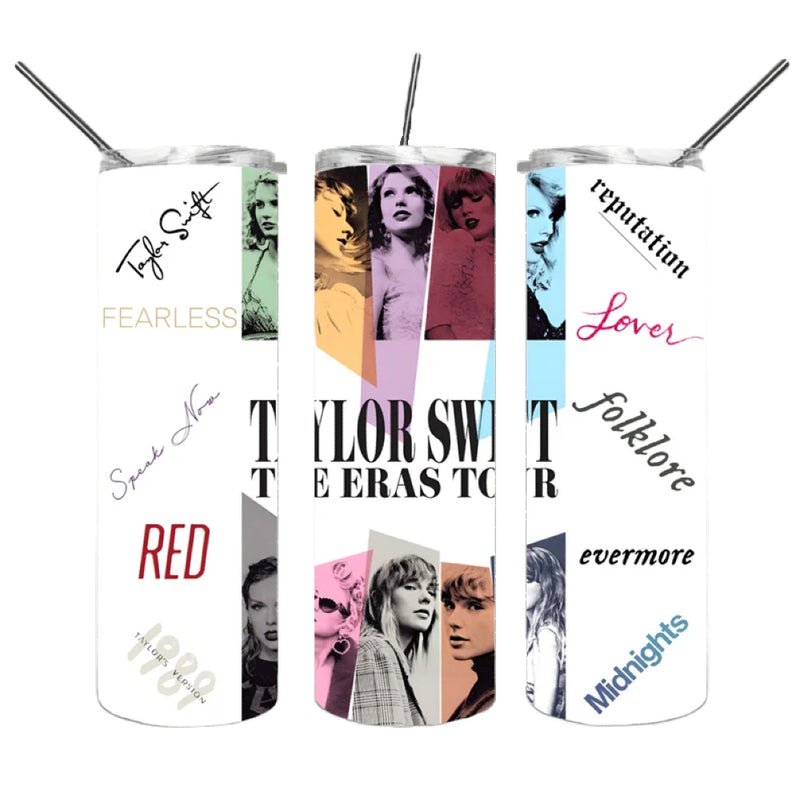 Taylor Swift The Eras Tour 20oz Tumbler |Taylor Swift| Era Tour| Custom  Tumbler