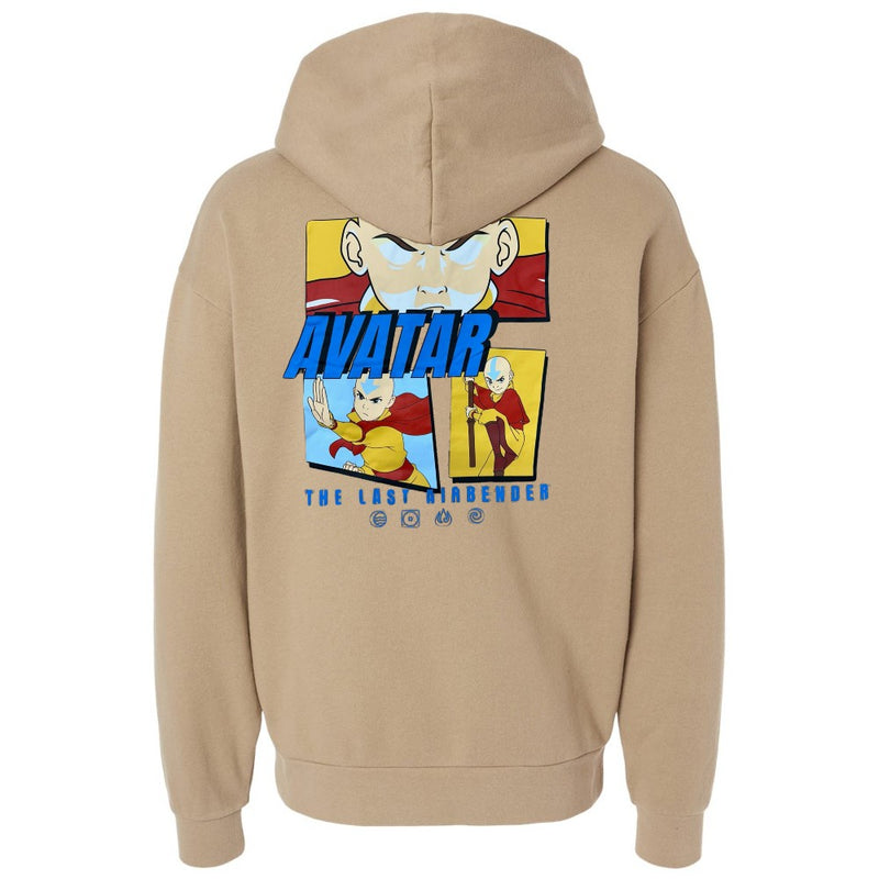 Cargue la imagen en el visor de la galería, Avatar The Last Airbender Pullover Graphic Sand Hoodie
