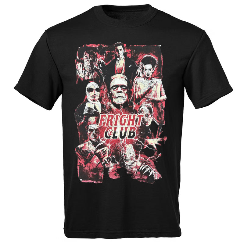 Chargez l&#39;image dans la visionneuse de la galerie, Fright Club Black Mens T-Shirt
