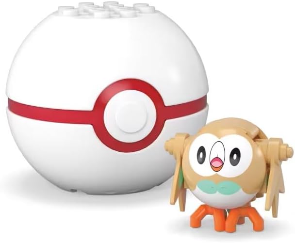 Cargue la imagen en el visor de la galería, Pokemon - Pokeball Mega Construx Building Toy Kit Figure
