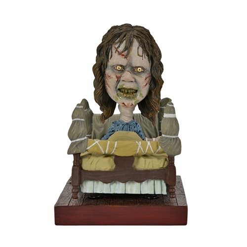 Load image into Gallery viewer, Neca The Exorcist  - Regan In Bed Head Knocker Figure
