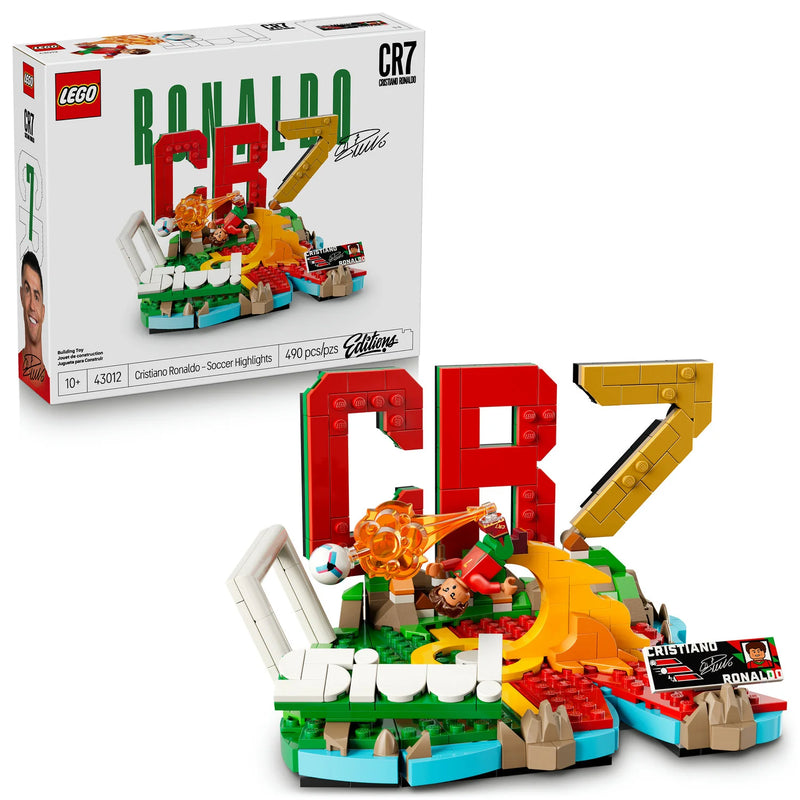 Load image into Gallery viewer, Lego Soccer Legend - Cristiano Ronaldo Soccer Highlights Figure
