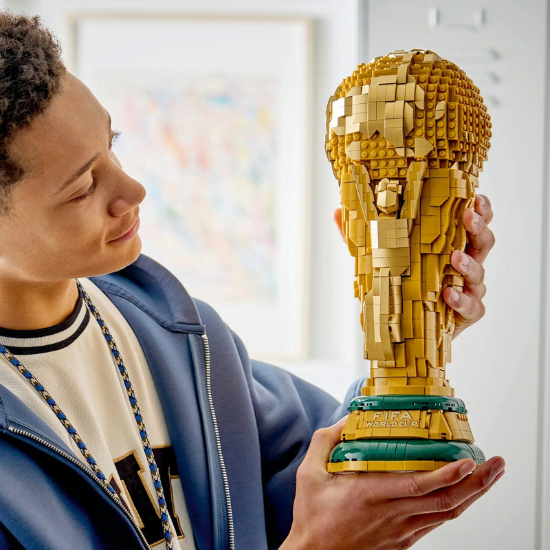 Load image into Gallery viewer, Lego FIFA - World Cup Official Trophy Figure
