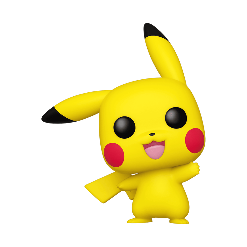 Load image into Gallery viewer, Funko POP! Games: Pokemon - Pikachu (Waving) Vinyl Figure
