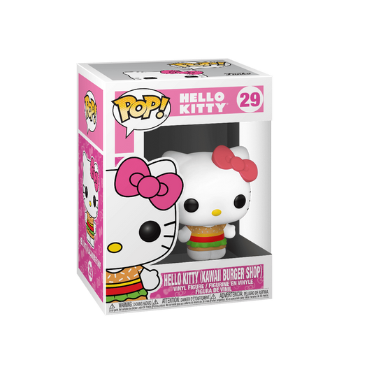 Funko POP! Sanrio : Hello Kitty S2 - Hello Kitty (Kawaii Burger Shop)