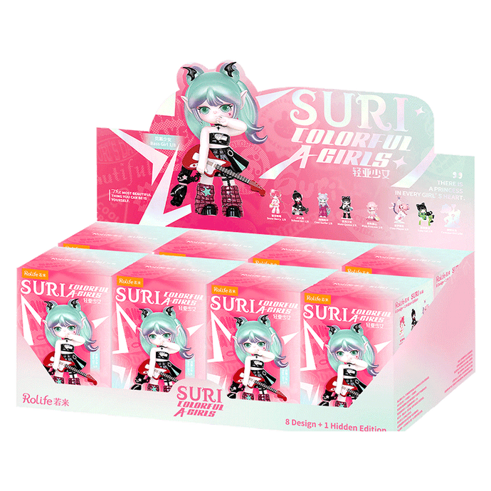 Robotime Rolife - Suri's Colorful Girls Figure Dolls 1pc Blind Box