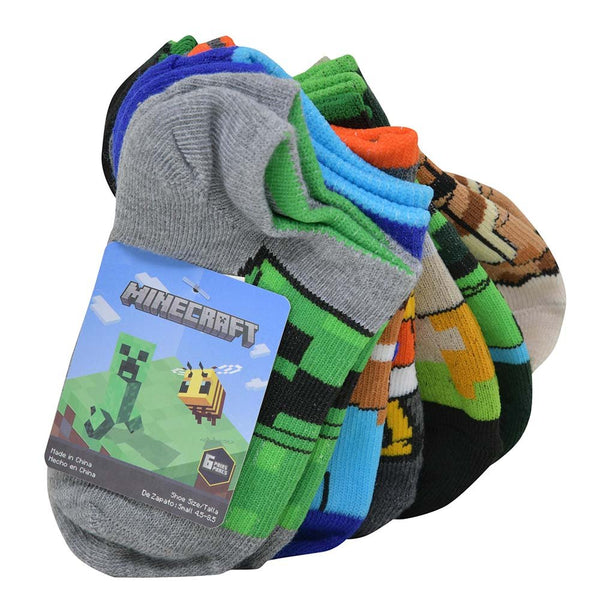 Minecraft - Characters Small 6pk Socks