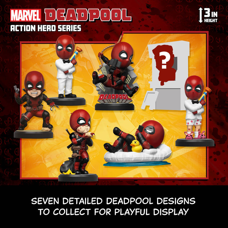 Chargez l&#39;image dans la visionneuse de la galerie, Marvel Deadpool Action Series Hero Box - Blind Box
