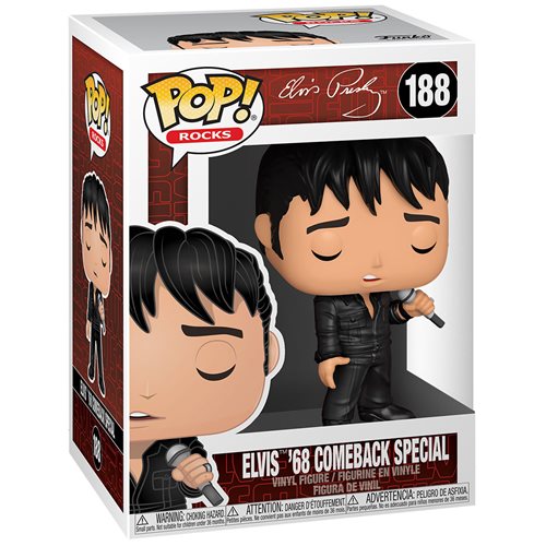 Cargue la imagen en el visor de la galería, ¡Funko POP! Rocks: Elvis Presley - Especial de regreso de Elvis &#39;68
