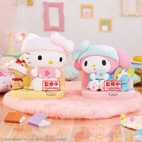 Chargez l'image dans la visionneuse de la galerie, Banpresto Sanrio Characters - Nakayoshi Memories Relaxing Time At Home Statue Figure
