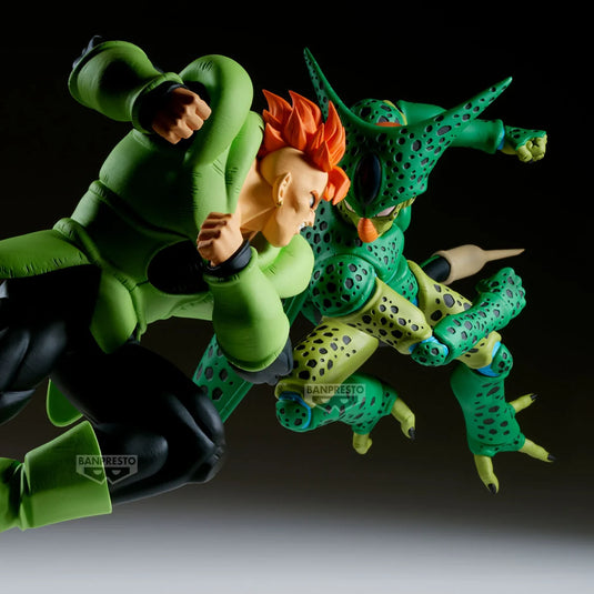 Little Buddy Dragon Ball Z - Match Makers Cell Vs Android 16 Figure